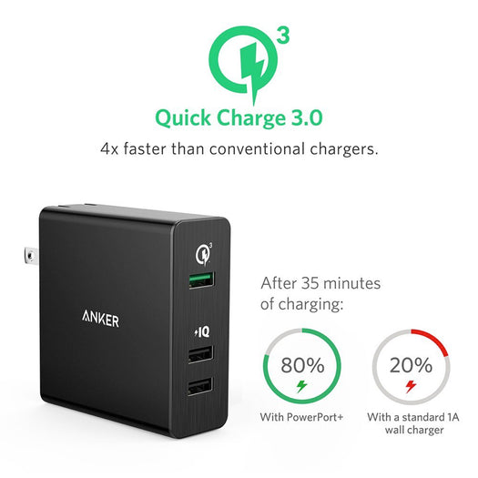 Anker PowerPort+ 3 Quick Charge 3.0 【販売終了】