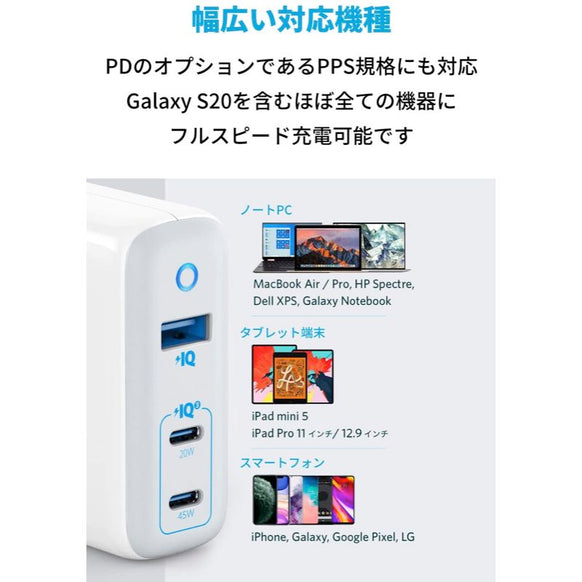 Anker PowerPort III 3-Port 65W Elite