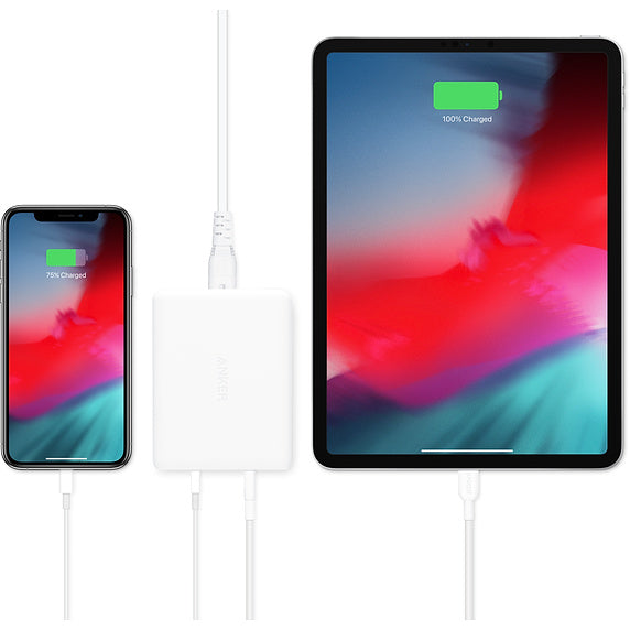 Anker PowerPort I PD 60W 5-Port USB Wall Charger with USB-C Cable