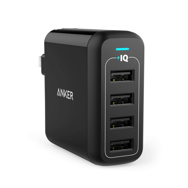 スマートフォン/携帯電話急速充電器 Anker PowerPort 4 USB急速充電器 40W4ポート