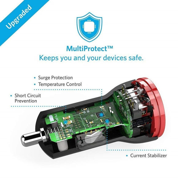 Anker PowerDrive 2 Lite 2ポートUSBカーチャージャー【販売終了】