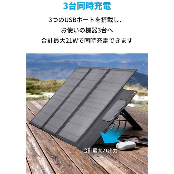 Anker PowerSolar 3-Port 24W