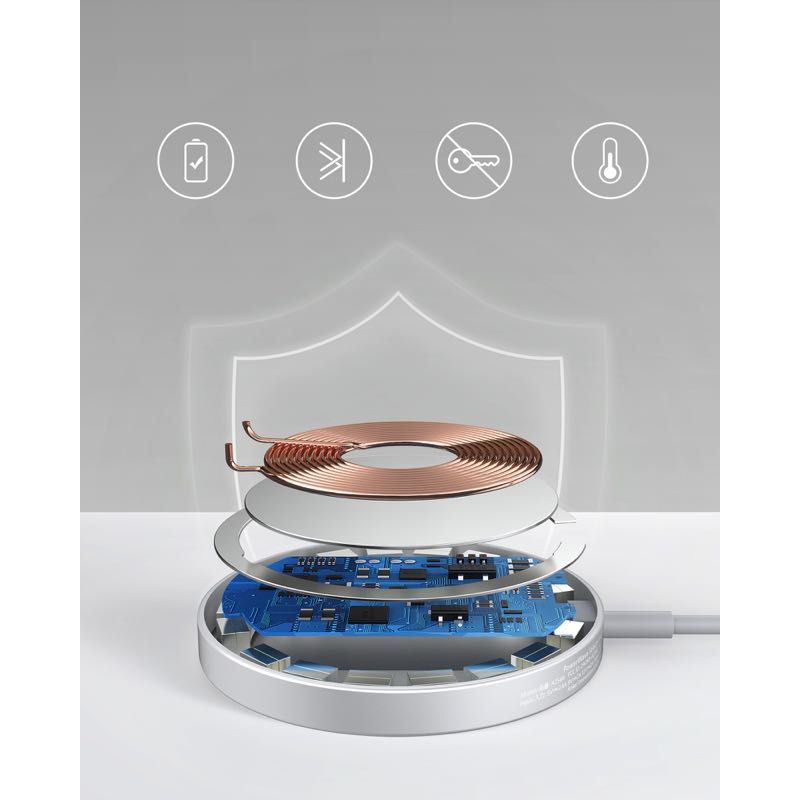 Anker PowerWave+ Magnetic Pad | マグネット式ワイヤレス充電器の製品