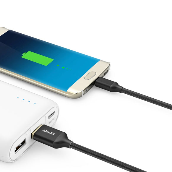 Anker 高耐久ナイロン Micro USBケーブル 0.9m