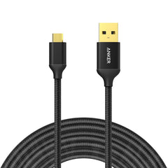 Anker 高耐久ナイロン Micro USB ケーブル 3.0m