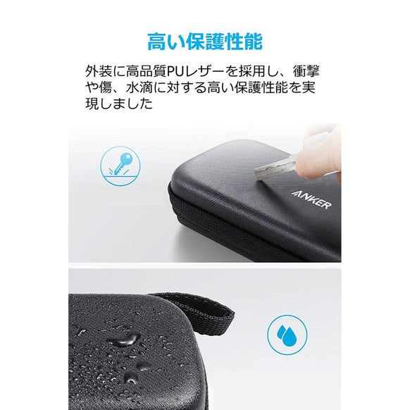 Anker PowerCore 20100用ハードケース