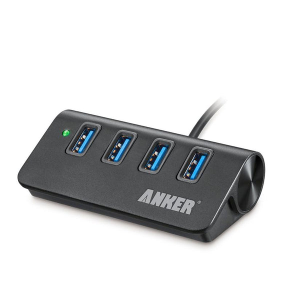 Anker USB 3.0 高速4ポートハブ 一体型ケーブル