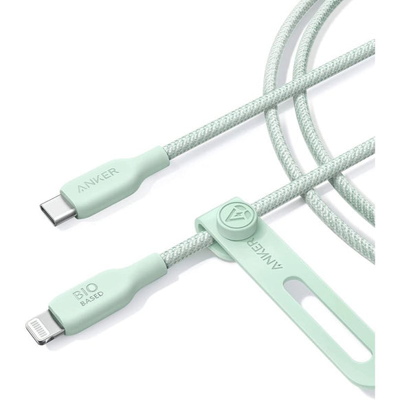 Anker 541 エコフレンドリーナイロン USB-C & ライトニング ケーブル 1.8m