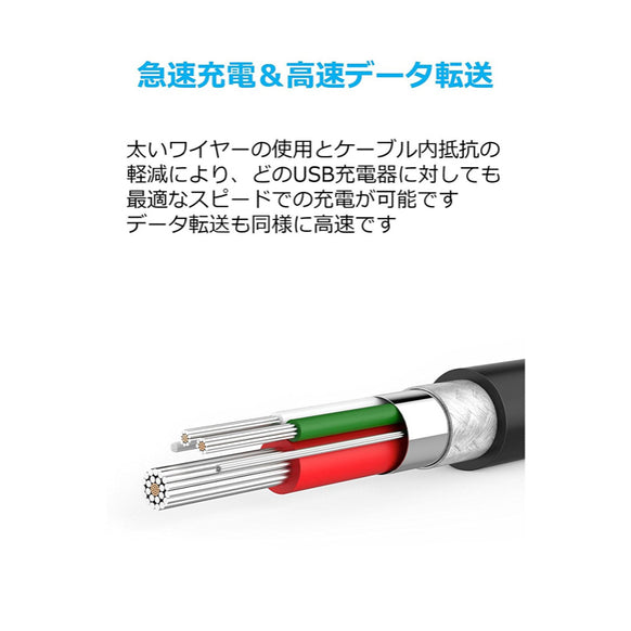 Anker PowerLine ライトニングケーブル 3.0m