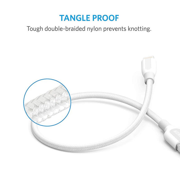 Anker PowerLine+ ライトニングケーブル 0.3m