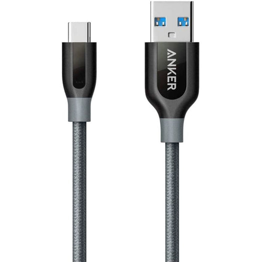 Anker PowerLine+ USB-C & USB-A ケーブル (USB3.0対応) 0.9m