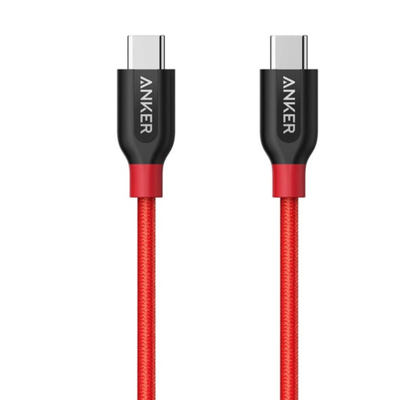 Anker PowerLine+ USB-C & USB-C ケーブル (USB2.0対応) 0.9m