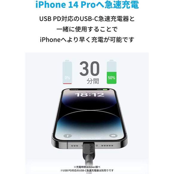 Anker 310 USB-C & ライトニング ケーブル