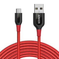 Anker PowerLine+ USB-C & USB-A ケーブル (USB2.0対応) 3.0m