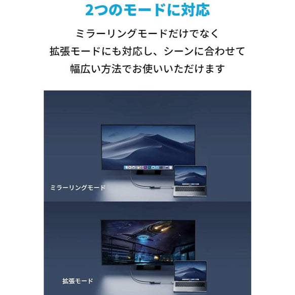 Anker PowerExpand USB-C & DisplayPort アダプタ