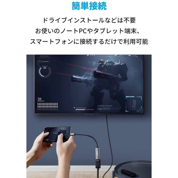 Anker PowerExpand USB-C & DisplayPort アダプタ