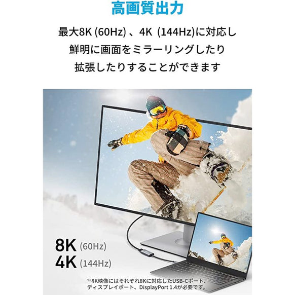 Anker 518 USB-C Adapter (8K DisplayPort)