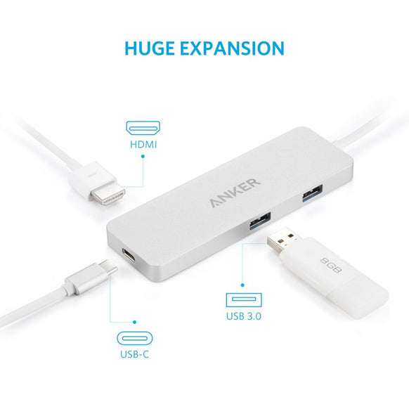 Anker プレミアム USB-C Hub with HDMI and Power Delivery 【販売終了】