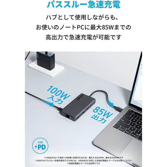 Anker 341 USB-C ハブ (7-in-1)