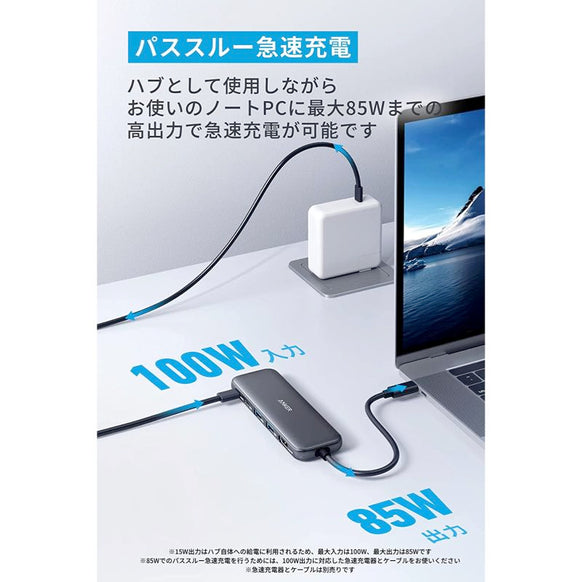 Anker 332 USB-C ハブ (5-in-1)