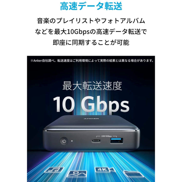 Anker PowerExpand 7-in-1 Thunderbolt 3 Mini Dock ドッキングステーション