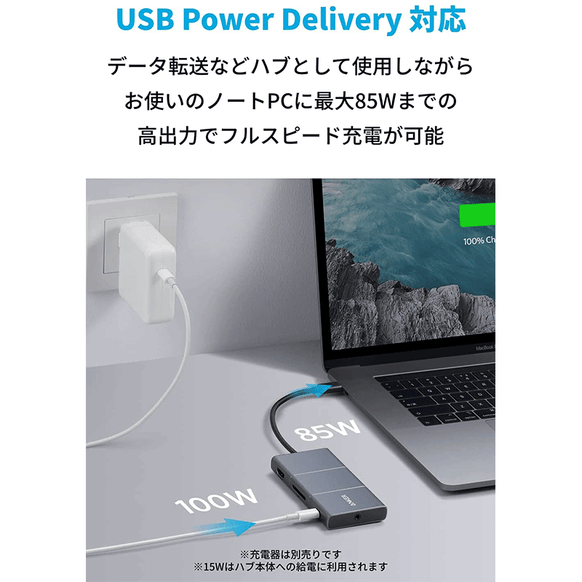 Anker PowerExpand 6-in-1 USB-C 10Gbps ハブ