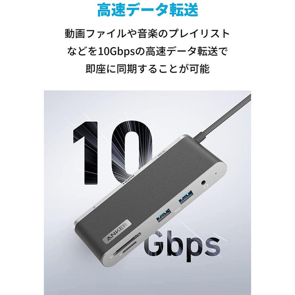 Anker 655 USB-C ハブ (8-in-1)