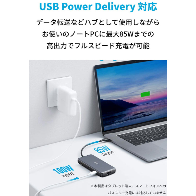 Anker PowerExpand 8-in-1 USB-C PD データ ハブ
