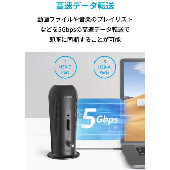 Anker PowerExpand 12-in-1 USB-C PD Media Dockドッキングステーション
