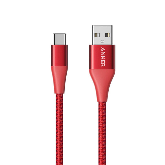 Anker PowerLine+ II USB-C & USB-A ケーブル (USB2.0対応) 0.9m