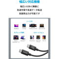 Anker 515 USB-C & USB-C ケーブル (USB4対応 1.0m)