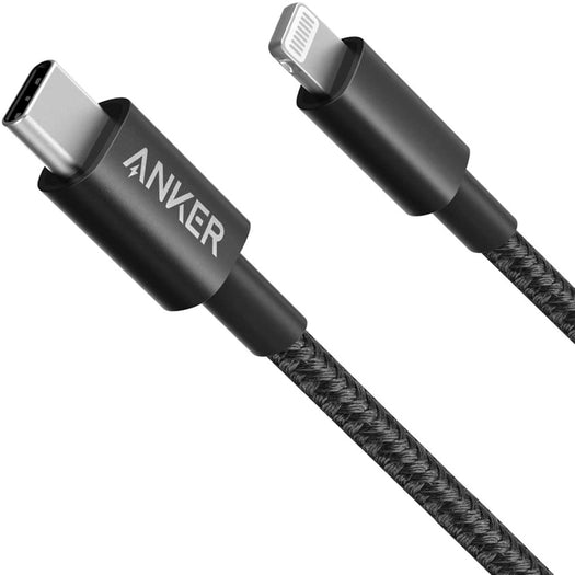 Anker 高耐久ナイロン USB-C ＆ ライトニング ケーブル 1.0m