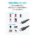 Anker PowerLine II USB-C & ライトニング ケーブル 0.9m