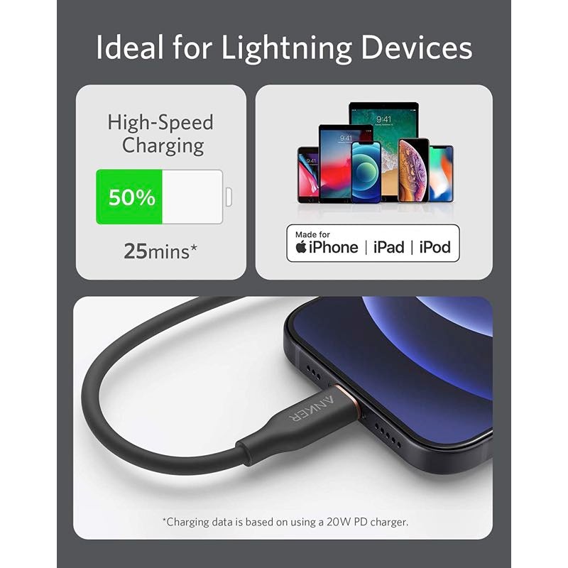 au+1 collection SELECT] Anker PowerLine III Flow USB-C