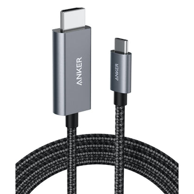Anker 高耐久ナイロン USB-C & HDMI ケーブル 1.8m
