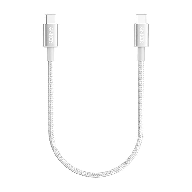 Anker 331 高耐久ナイロン USB-C & USB-C ケーブル 0.3m | USB-C & USB