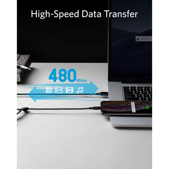 Anker PowerLine+ III ライトニングケーブル 1.8m