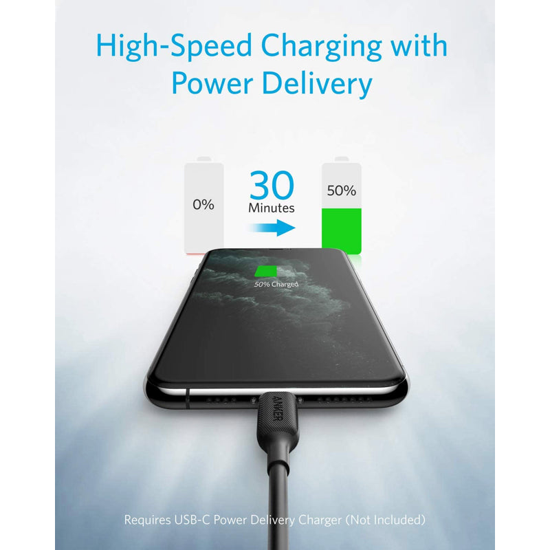 Anker PowerLine III USB-C & ライトニング ケーブル|モバイル