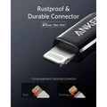 Anker PowerLine+ III USB-C ＆ ライトニングケーブル 1.8m