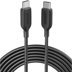 Anker PowerLine III USB-C & USB-C ケーブル (USB2.0対応) 3.0m