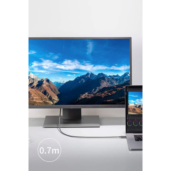 Anker USB-C & USB-C Thunderbolt 3 ケーブル 0.7m