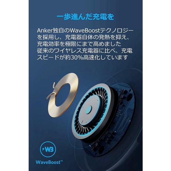 Anker PowerWave 7.5 Pad (USB充電器セット)