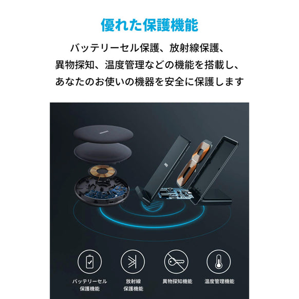 Anker PowerWave 10 Pad & Stand セット