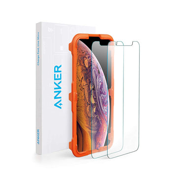 Anker GlassGuard iPhone XS Max用 2枚セット