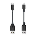 Anker PowerLine Micro USB ケーブル 0.1m 2本セット