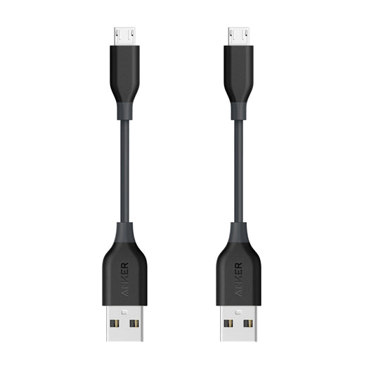 Anker PowerLine Micro USB ケーブル 0.1m 2本セット