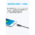 Anker PowerLine Micro USB ケーブル 0.1m 2本セット