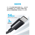 Anker 高耐久ナイロン USB-C & USB-A ケーブル (USB2.0対応) 0.9m 2本セット