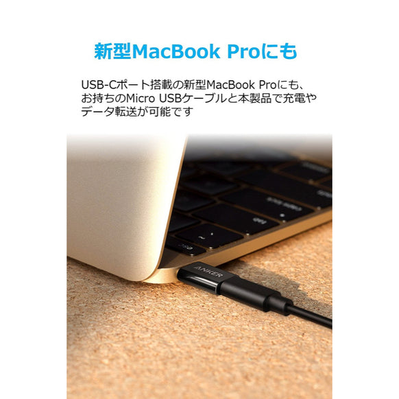 Anker USB-C & Micro USB アダプタ 2個セット