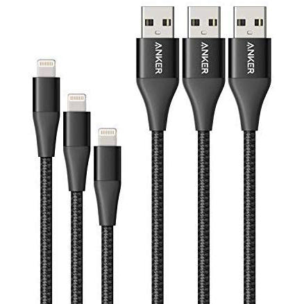 Anker PowerLine+ II ライトニングケーブル 3本セット